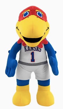 Kansas Jayhawks Big Jay 10" Plush Figure